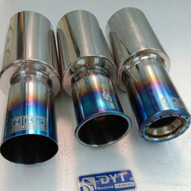 HKS SPOON DAN HKS GRONEL MUFFLER KNALPOT MOBIL JAZZ ACCORD YARIS DLL - HKS