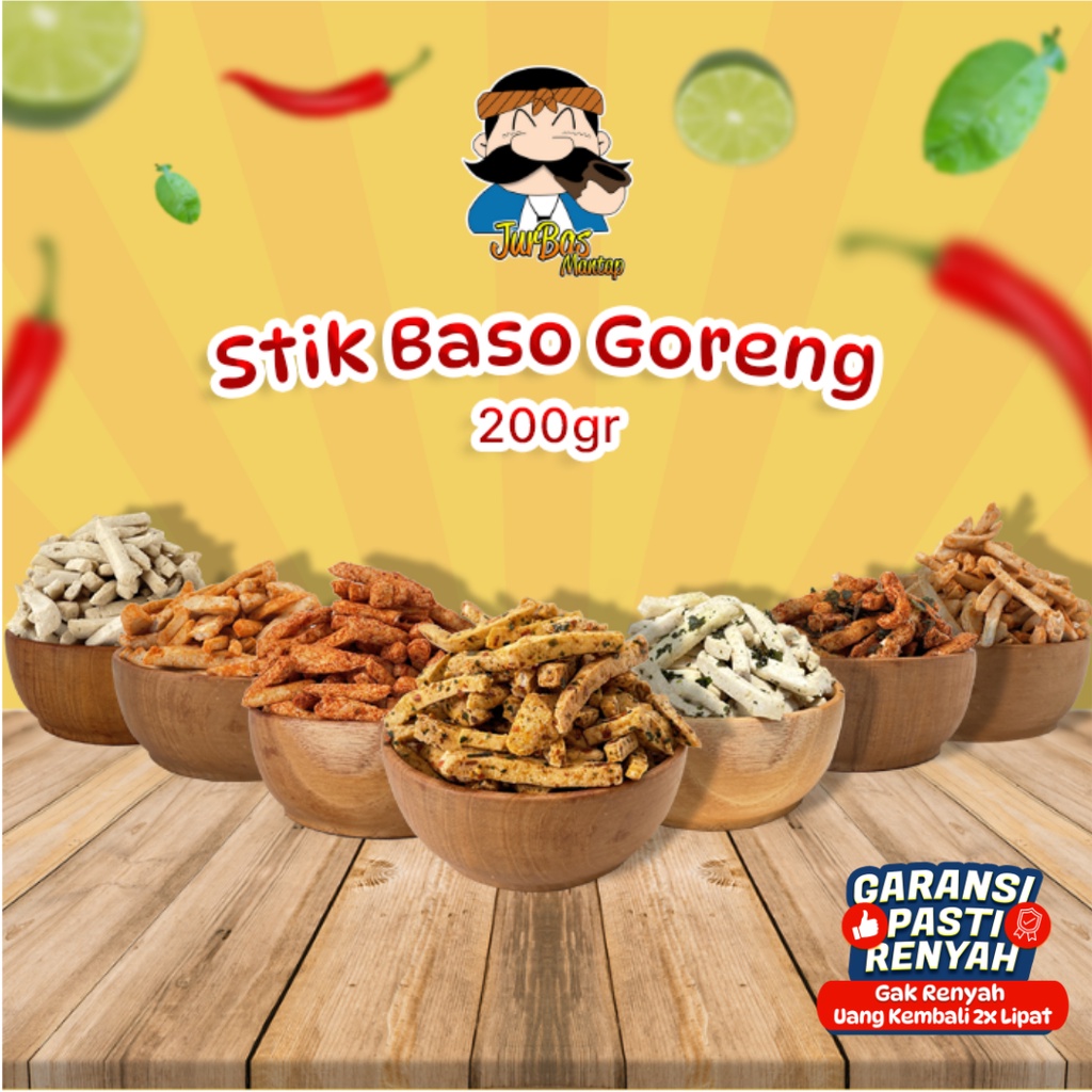 Basreng 200 gram (Baso Goreng)