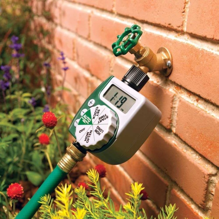 Digital Timer Keran Air Otomatis Sprinkler Timer Kran Air Tanaman