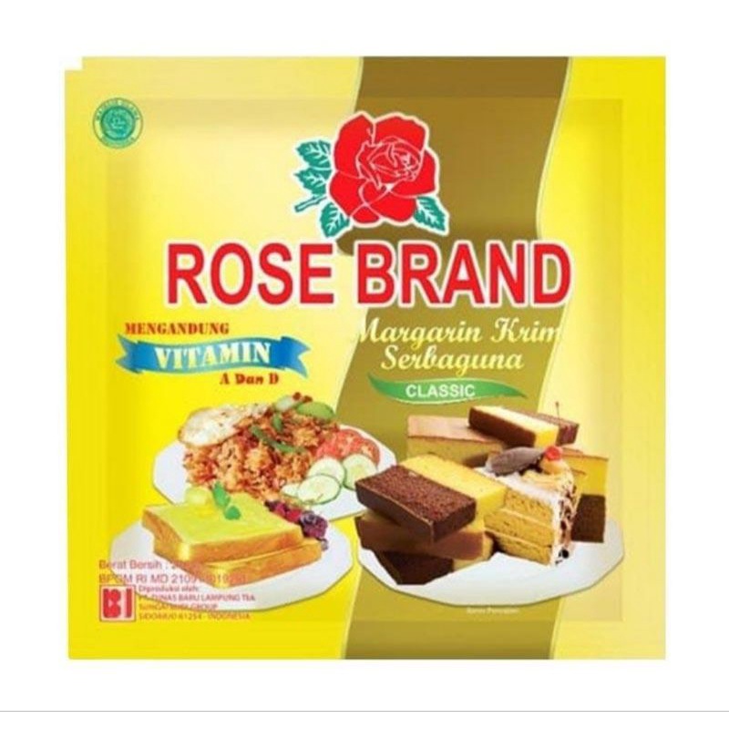 

ROSE BRAND MARGARINE 200 GRAM