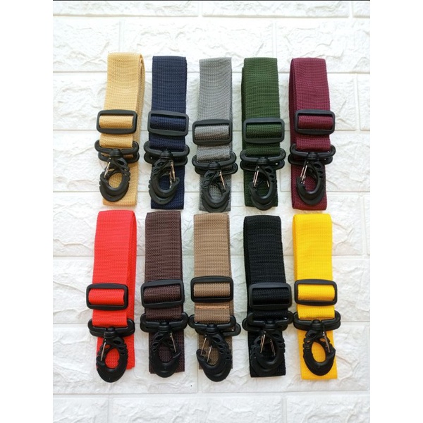 LONGSTRAP / TALI TAS SELEMPANG UK 3,8CM KRB TEBAL BANTOLAN PLASTIK