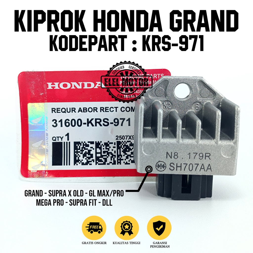 Jual Kiprok Regulator Honda Supra X Lama / Kiprok Grand Gren Grend
