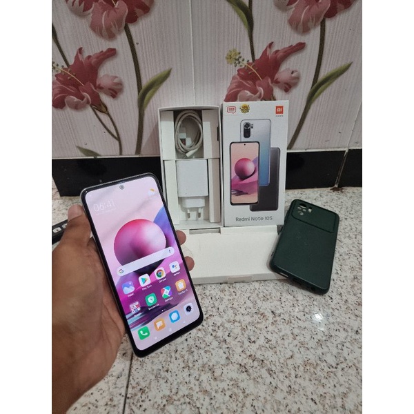 redmi note 10s 6/64 second lengkap normal