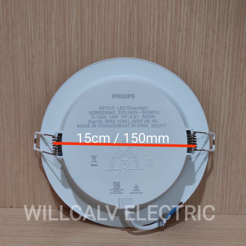 PHILIPS ERIDANI 14W 14 WATT DL190B / LAMPU DOWNLIGHT PHILIPS ERIDANI DL190B 14W 14 WATT