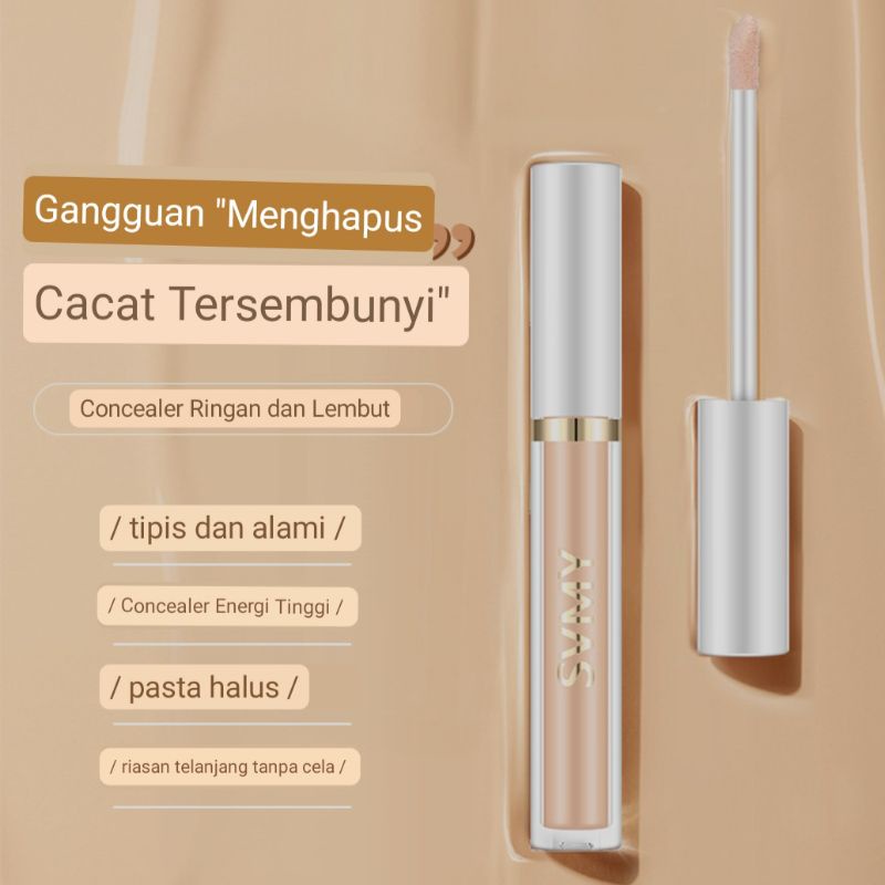 SVMY Original Concealer Liquid Waterproof Flawless BB Cream Make Up Wajah Tahan Lama