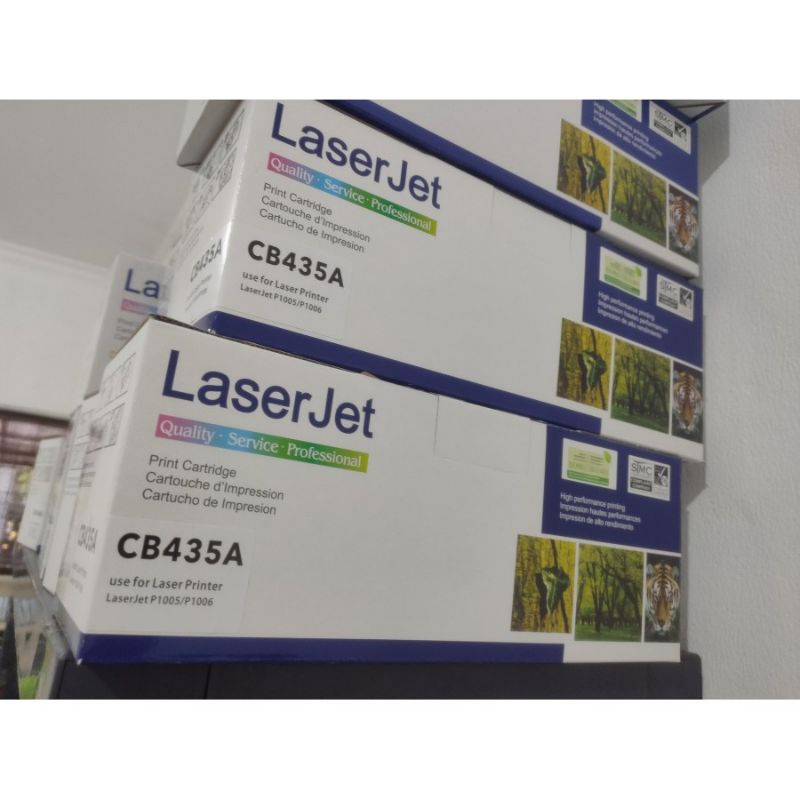 toner kompatible 35A 435A untuk HP laser jet  P1006 P1005