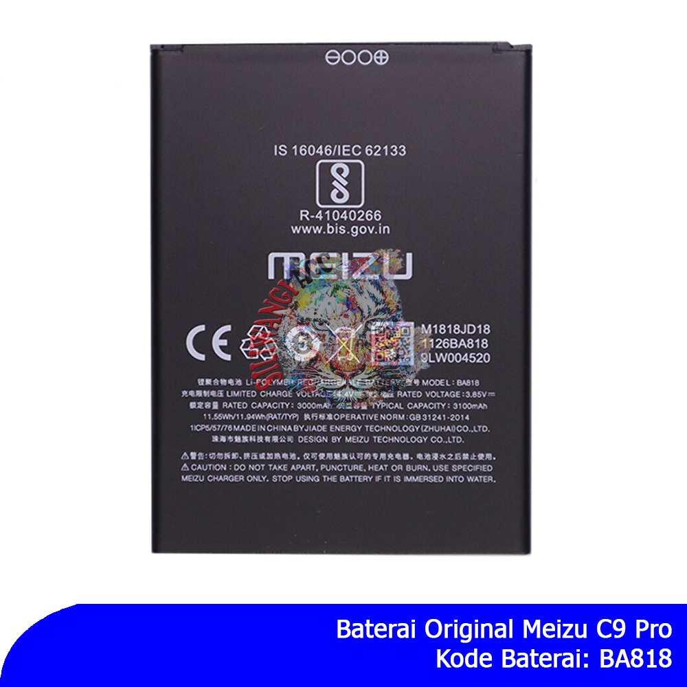 Baterai Meizu C9 Pro Original