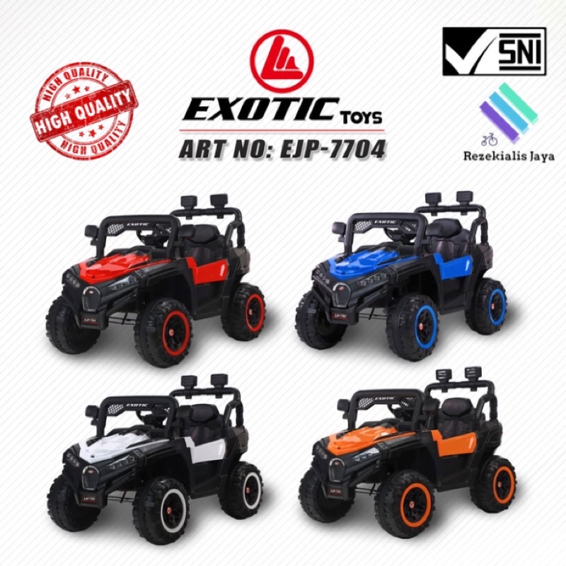 Mobil Jeep / Mobil Aki Anak Exotic EJP7704