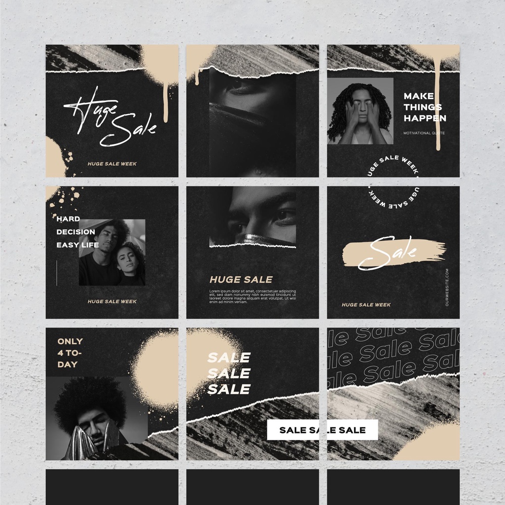 DESIGN FEED INSTAGRAM MURAH