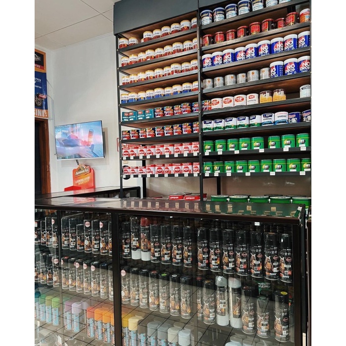 SOI Paints Cat Besi &amp; Kayu 158 SIGNAL RED 0,8kg