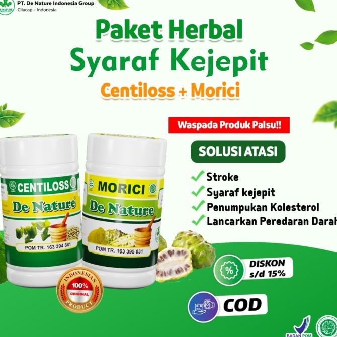 Centilos Morici Obat Syaraf Saraf Urat Kejepit Terjepit Herbal Ampuh