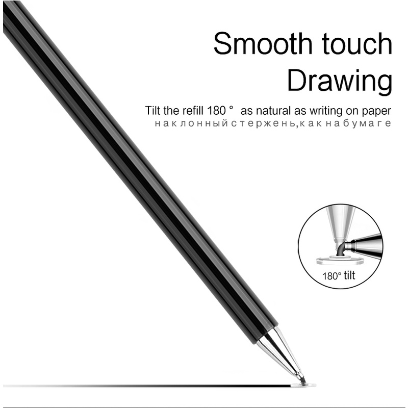 Goojodoq Universal 2 In 1 Stylus Pen For Android ios Phone iPad Accessories Drawing Tablet Capacitive Screen Touch Pen