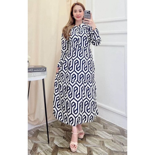 Midi Dress Citra Kirana Rayon Armor