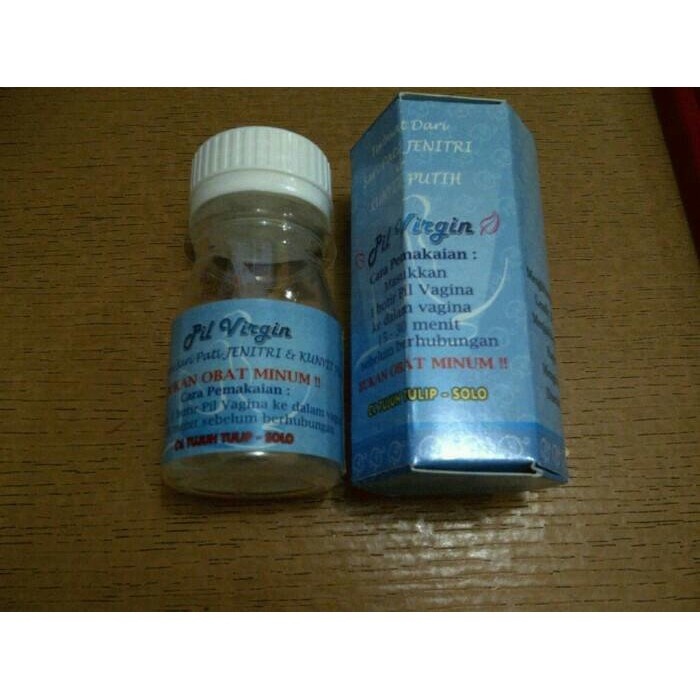 PROMO SALE! PIL VIRGIN ORIGINAL 100% KEMASAN NEW PACK ( BIRU ) JAMIN ASLI AMPUH PROMO TERMURAH