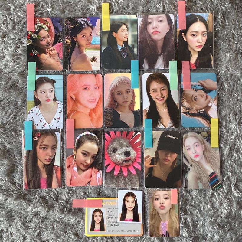 Photocard PC Yeri Kim Yerim Red Velvet