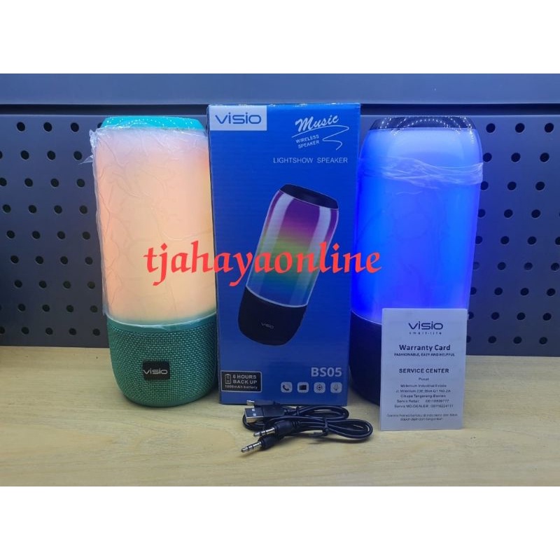 Visio BS05 Bluetooth Speaker Aux USB Memory Card Original