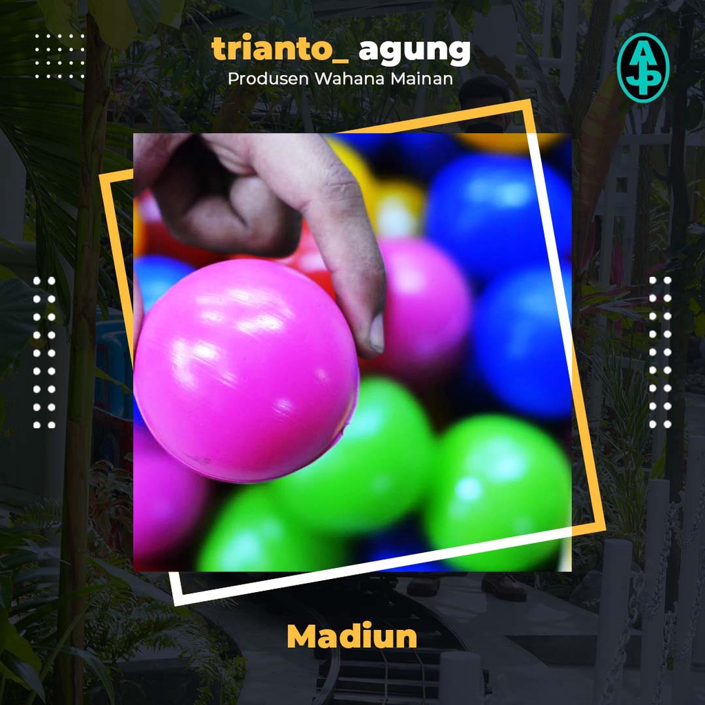 Bola Warna Warni Mandi Bola Excavator Capit Bola