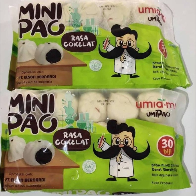 

Umiami Minipao Rasa Coklat isi 30 berat 480 gram