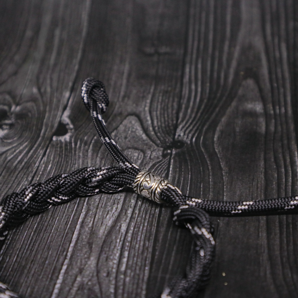Gelang Tali Paracord 550lbs 4mm Pria Wanita Tangan Kepang Braided Premium Bracelet Unisex