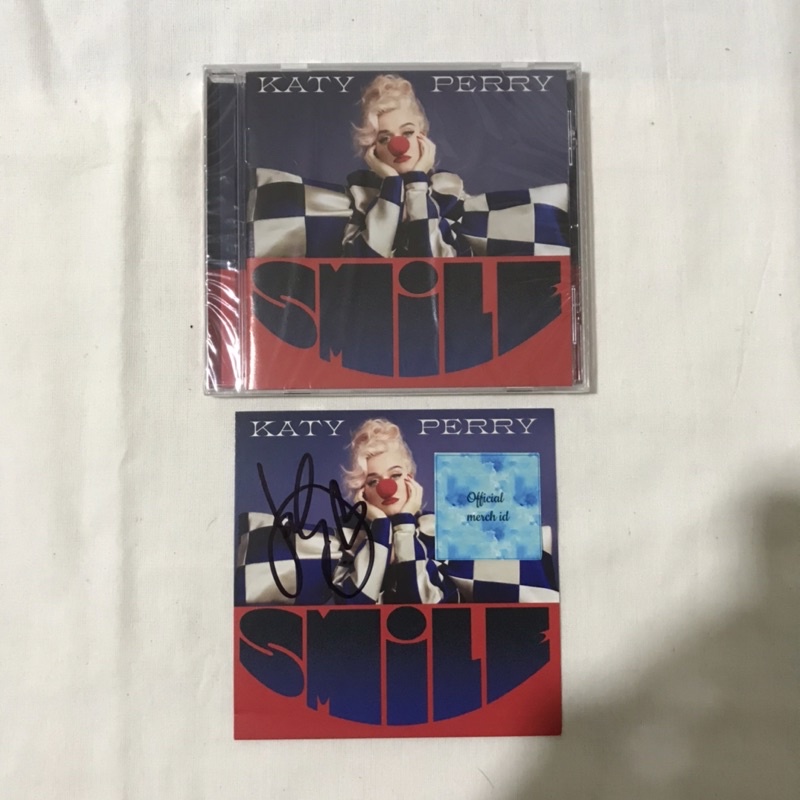 katy perry smile cd signed album prism teenage dream witness one of the boys