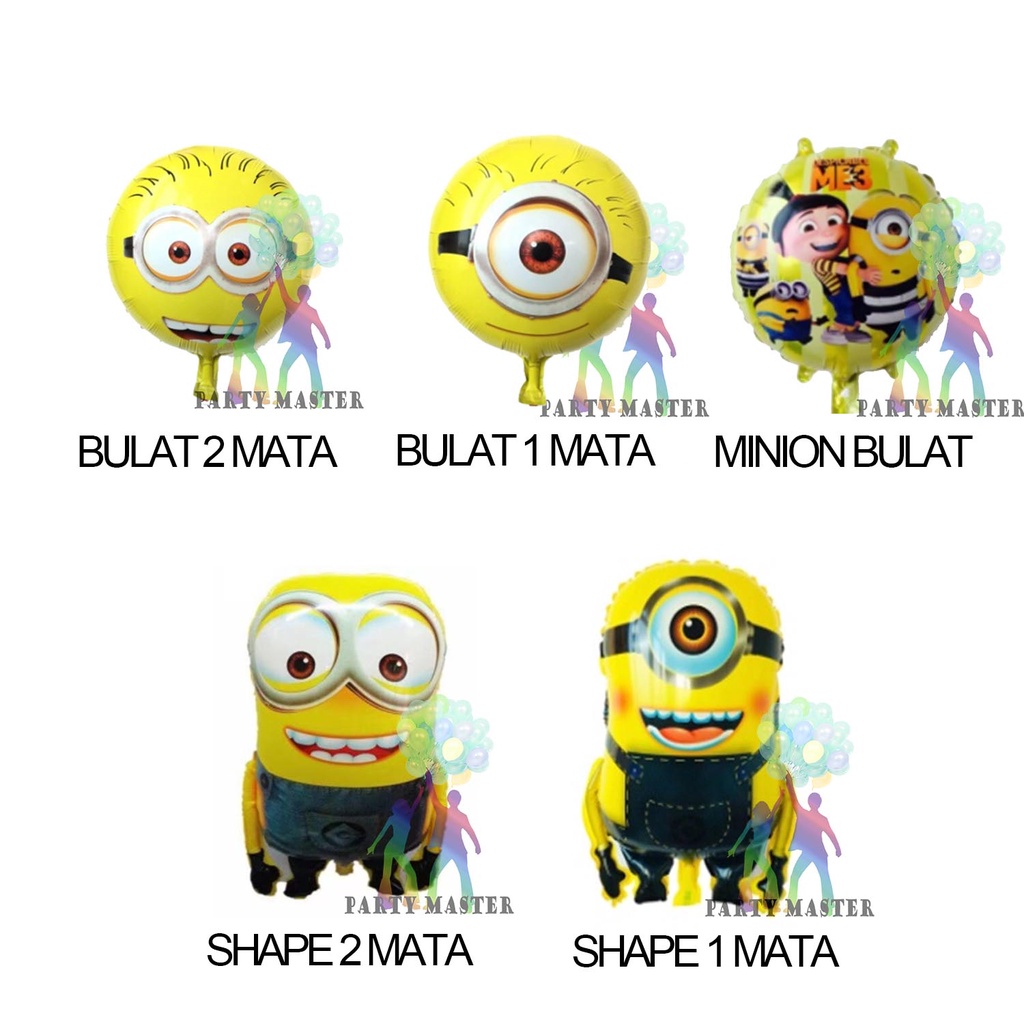 Balon foil minion despicable me