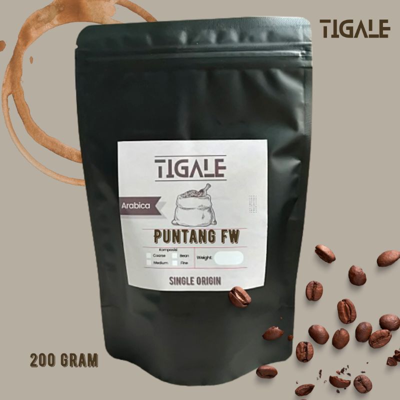 

TIGALE - KOPI ARABIKA PUNTANG FULL WASH 200G