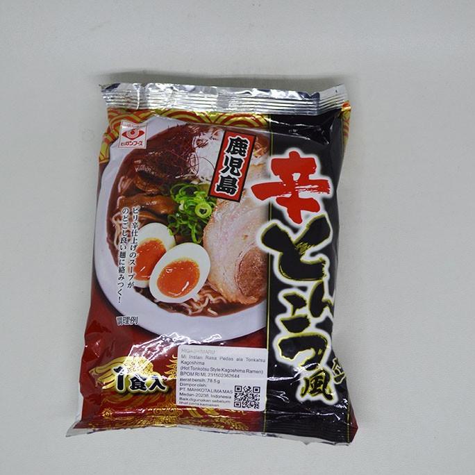 

&<&<&<&] JAPANESE NOODLE Higashimaru Hot Tonkatsu Ramen 78gr NON SPICY. jepang