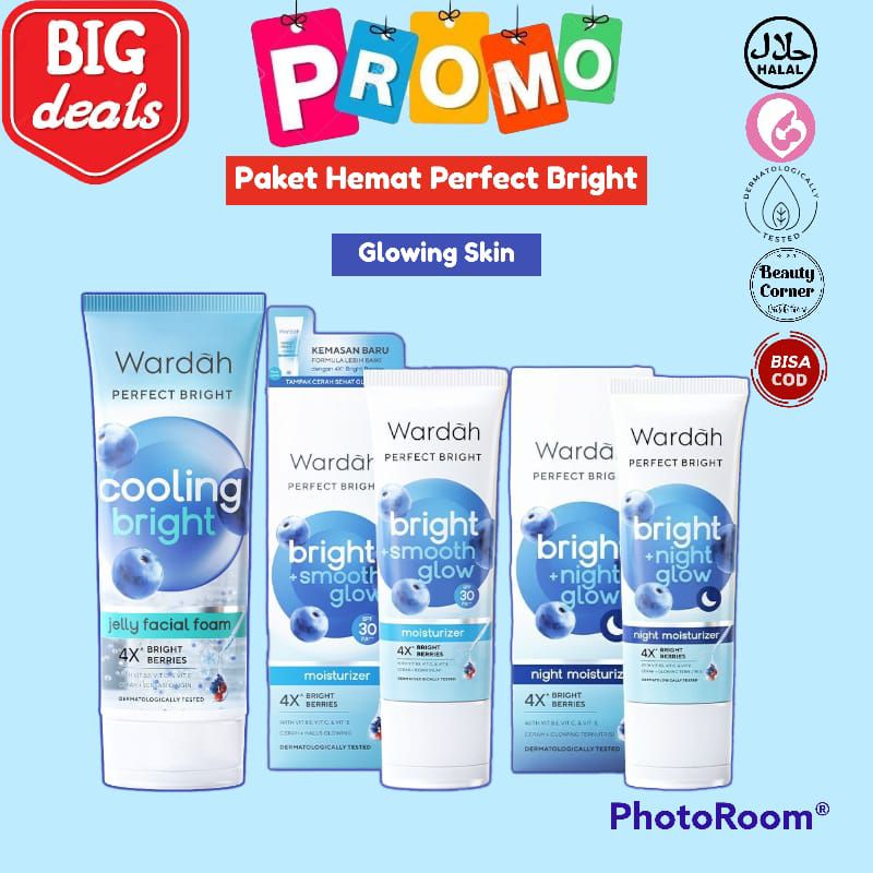 Wardah Paket Hemat Perfect Bright Series