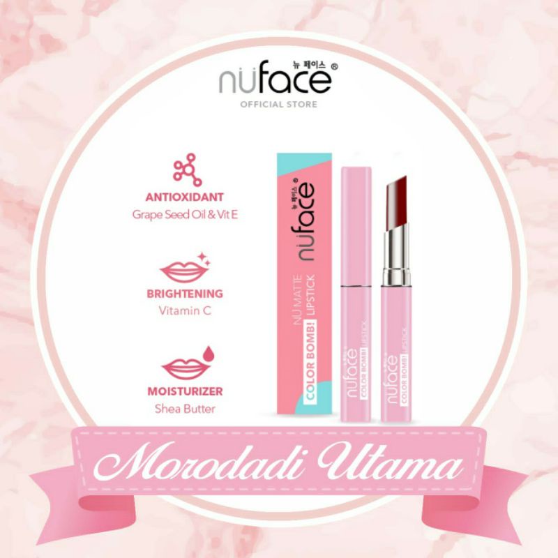 Nu Face Lipstik matte / ColorBomb