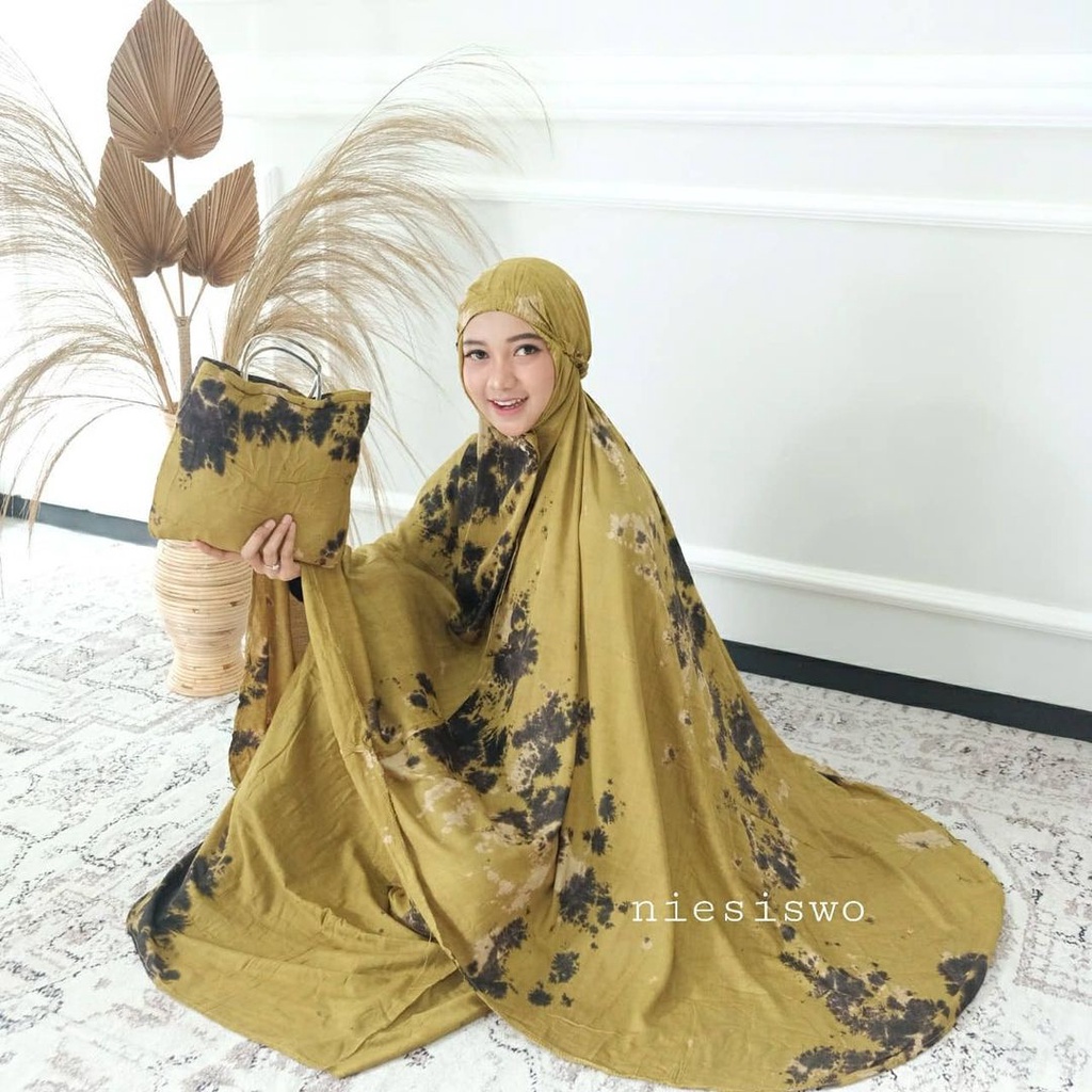 Mukena Dewasa Bali Jumbo / Mukena Rayon Dewasa / Mukena Kayla Standar Dewasa