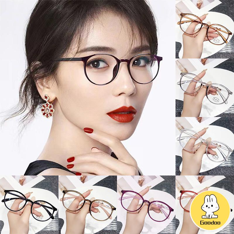 Fashion Kacamata Optik Cahaya Anti-Biru Plastik HD Ultra-ringan -Doo