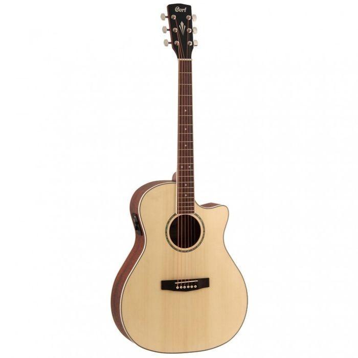 Music Cort Ga Medx Op Acoustic Electric Guitar +Bag (Instan Kurir)