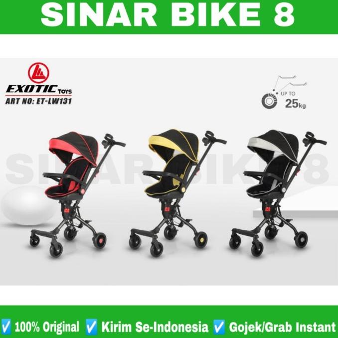 Baby Magic Stroller EXOTIC ET LW 131 Kursi Putar Kereta Dorong Bayi