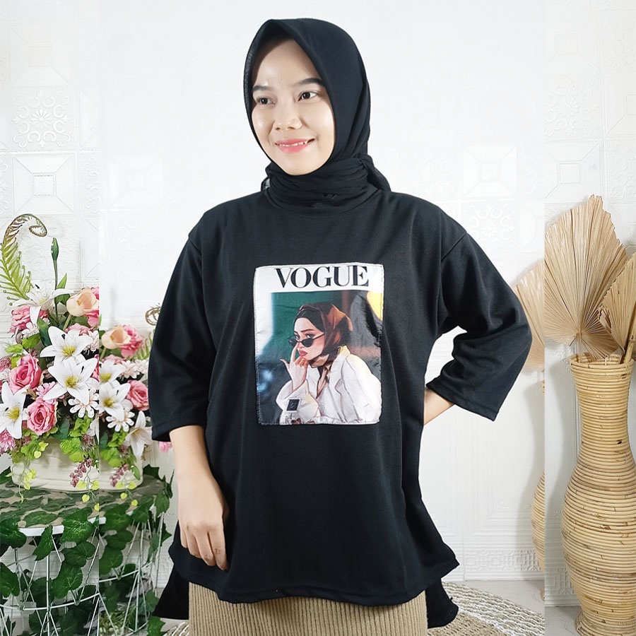 ATASAN FASHION WANITA OVERSIZE CANTIK CHIC ELEGANT CARLINA