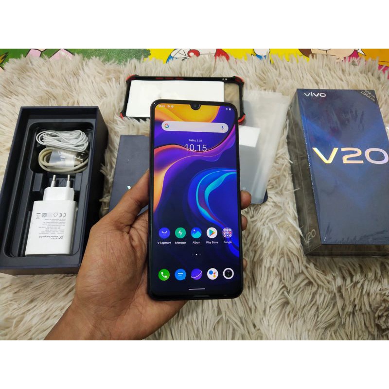 VIVO V20 8/128 BEKAS ORIGINAL SECOND