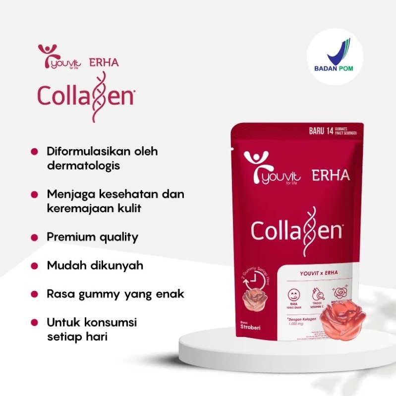 YOUVIT x Erha Collagen 1000Mg | Youvit Beauti + Gummies | Youvit Multivitamin