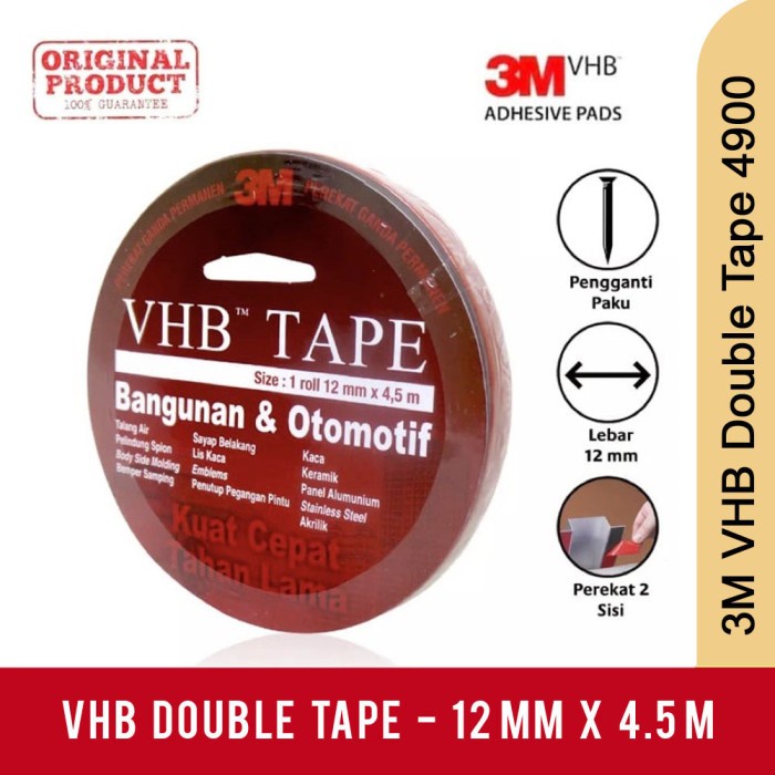 

3M VHB Double Tape , 12 mm x 4.5 M