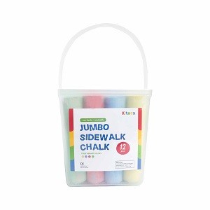 

Kitecs Jumbo Sidewalk Chalk Non-Toxic Washable Kapur Tulis Warna Jumbo