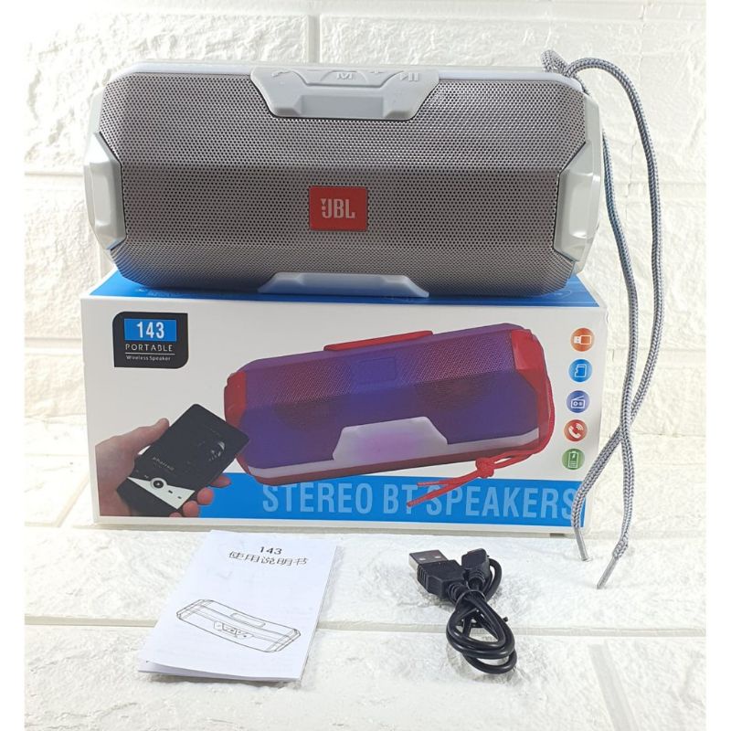 Speaker Bluetooh JBL TG143 Support Radio / Mmc / Usb