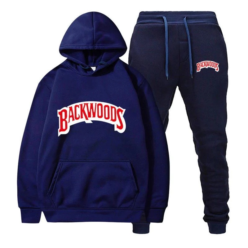 Backwood II Setelan Celana Jogger &amp; Jumper Hoodie II  Set sweater Hoodie dan Celana Joger Panjang ( Pria &amp; Wanita )