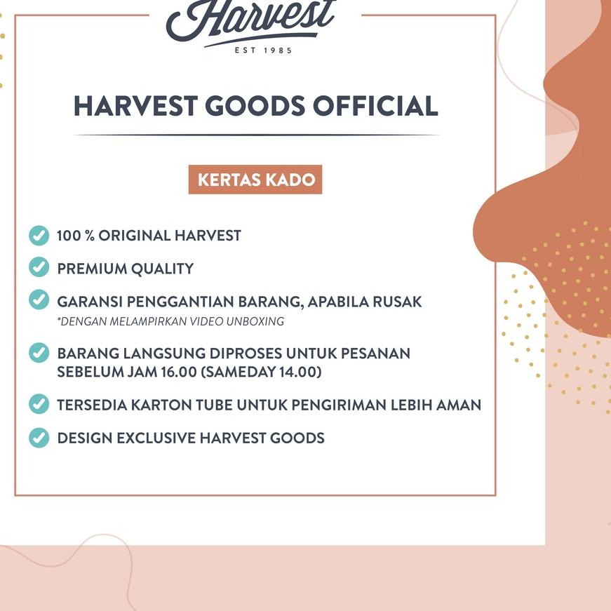 

Kertas Kado Aesthetic Harvest / Wrapping Paper isi 4 - Brown Craft