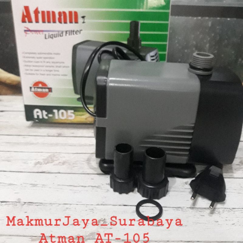 Atman AT-105 Pompa Celup Aquarium/Kolam Submersible Water Pump