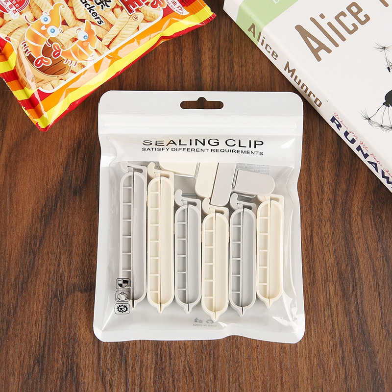 Sealing Klip Clip Segel Chiki Makanan Sealer Penjepit Bungkus Cemilan Seal Makanan Ringan