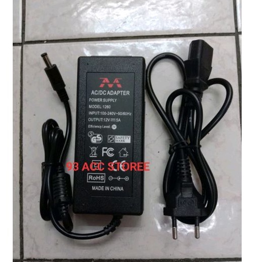 AC DC ADAPTOR TV LED JUC 17,19,22 INCH 12 VOLT KUALITAS BAGUS