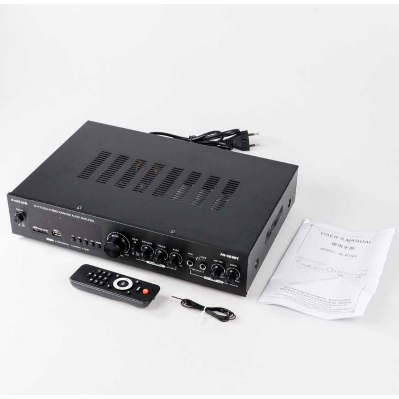 Audio Bluetooth Amplifier Karaoke 5CH 600W