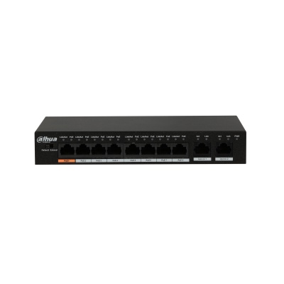 DH-PFS3010-8ET-96 DAHUA POE SWITCH HUB 8 PORT POE + 2 PORT GIGABYTE