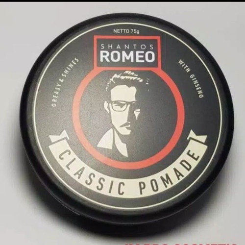 Shantos ROMEO Classic Pomade 75gr I Minyak Rambut I Oil Based