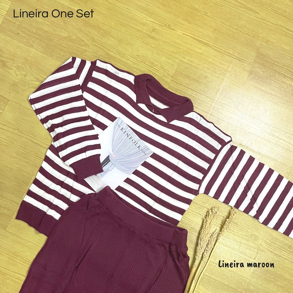 One Set LINEIRA (one set rajut)