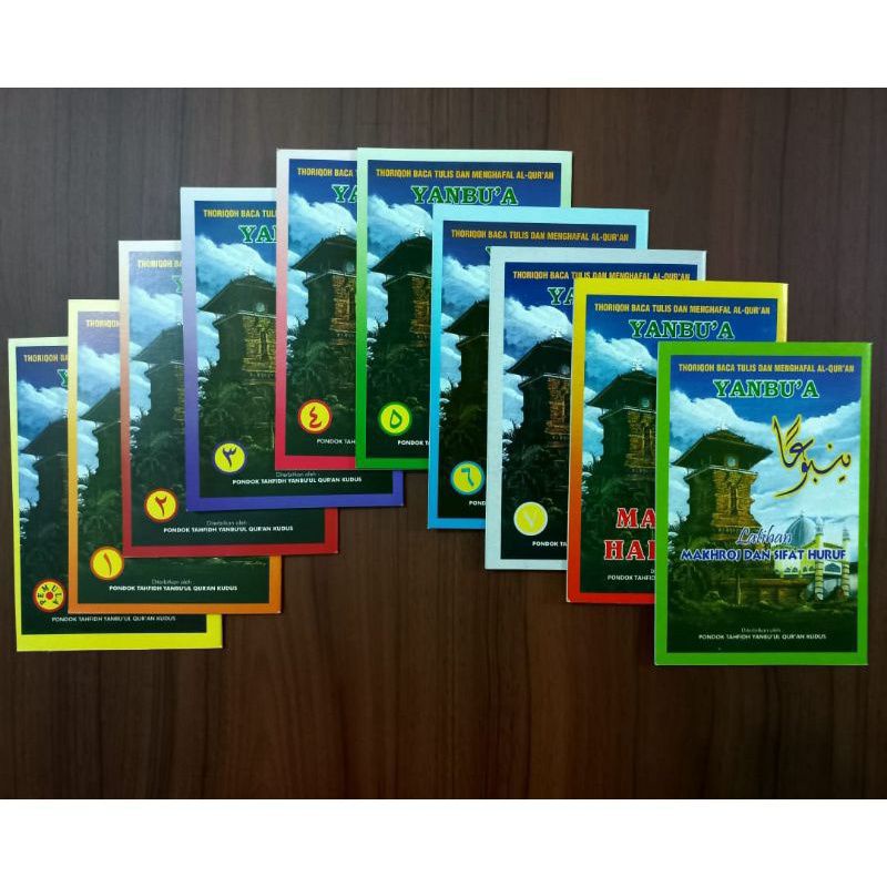 

Yanbua Lengkap Paket 10 jilid (isi 10 buku) Yanbu'a ASLI 100% Original Kertas Putih