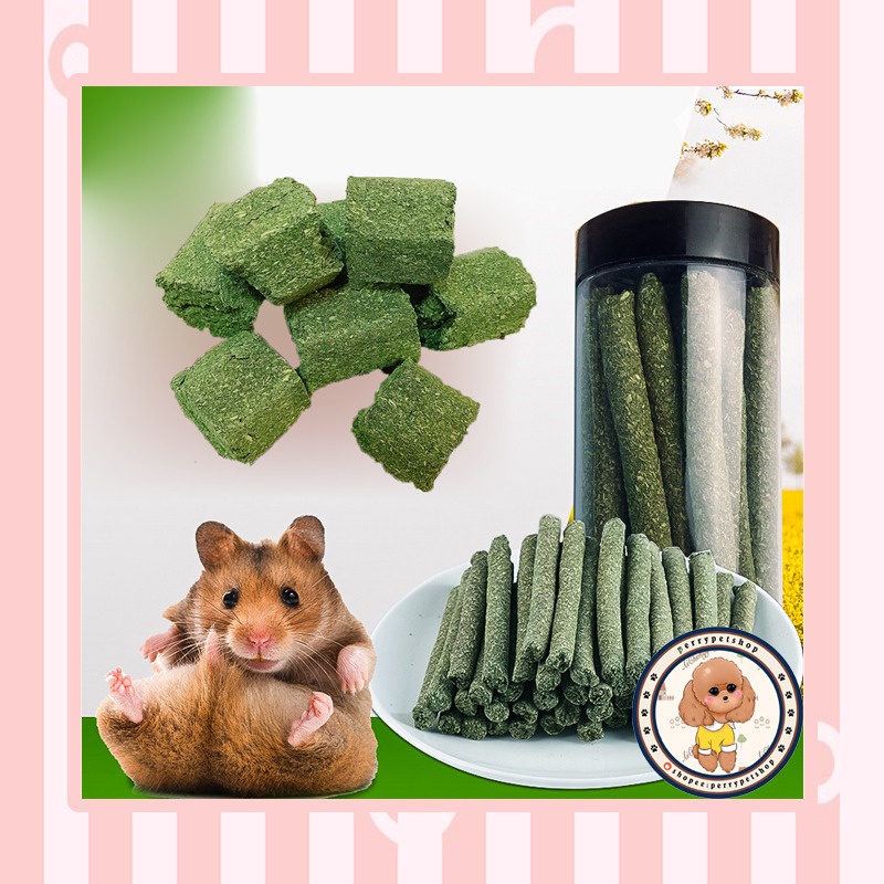 Hay Stick Snack Berbahan Rumput Khusus Untuk Hamster Dan Kelinci